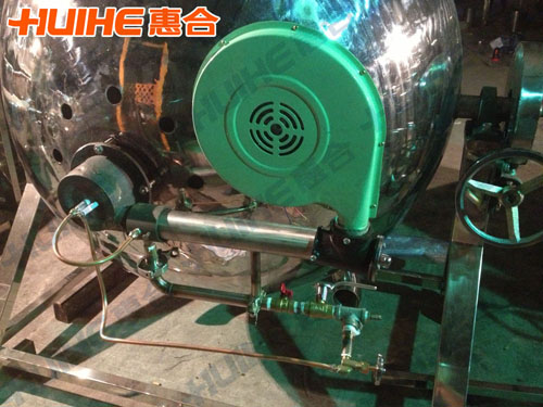 燃氣夾層鍋鼓風(fēng)機圖